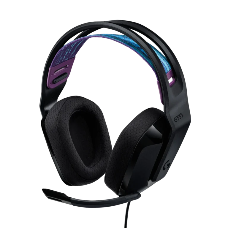 Audífono Gamer Logitech G335 3.5 mm Color Negro